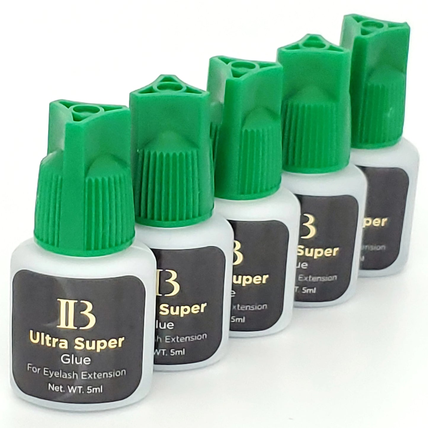 Adhesivo Extensión de Pestañas Secado Medio Tapa Verde