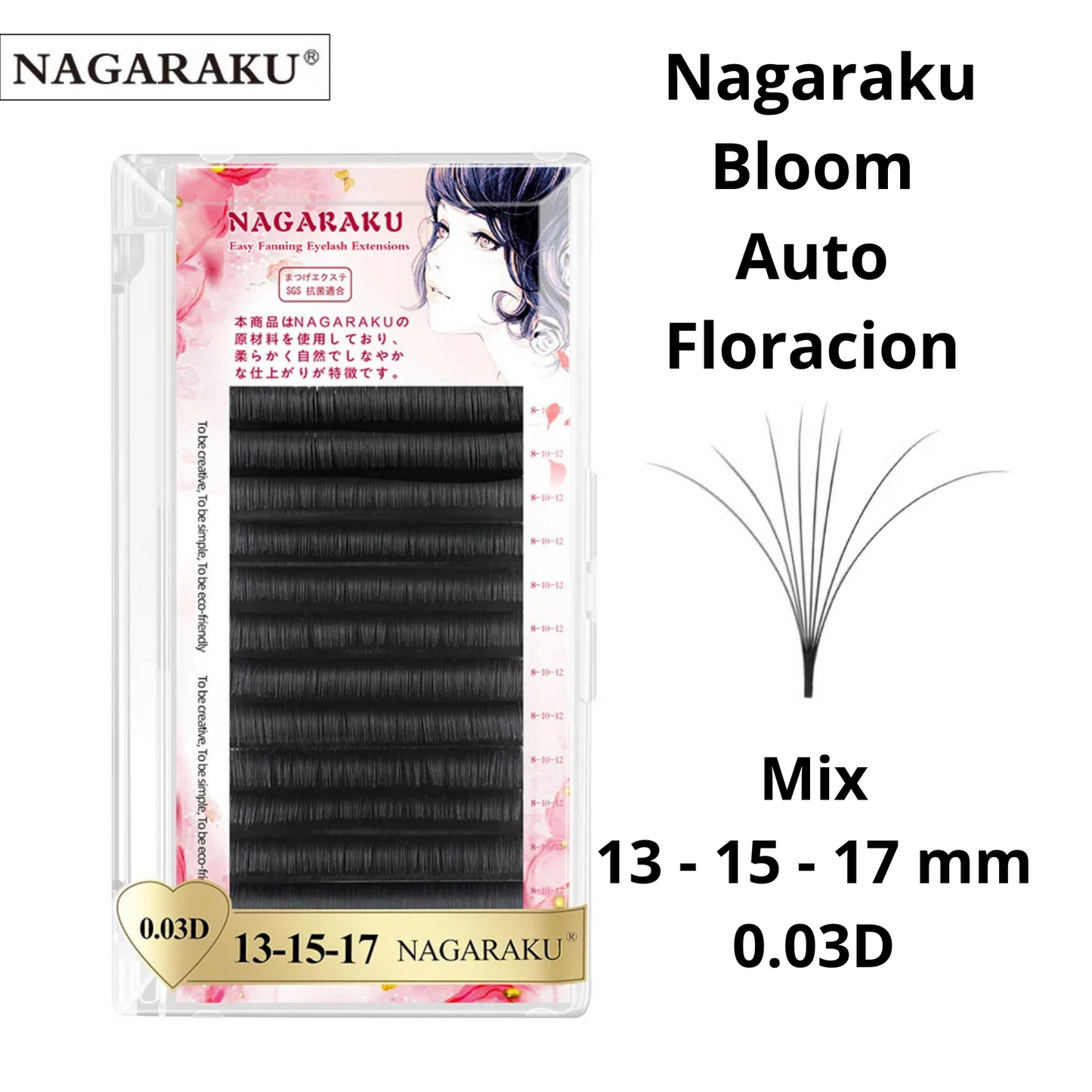 Bloom Auto Floración 13mm, 15mm, 17mm 0.03D