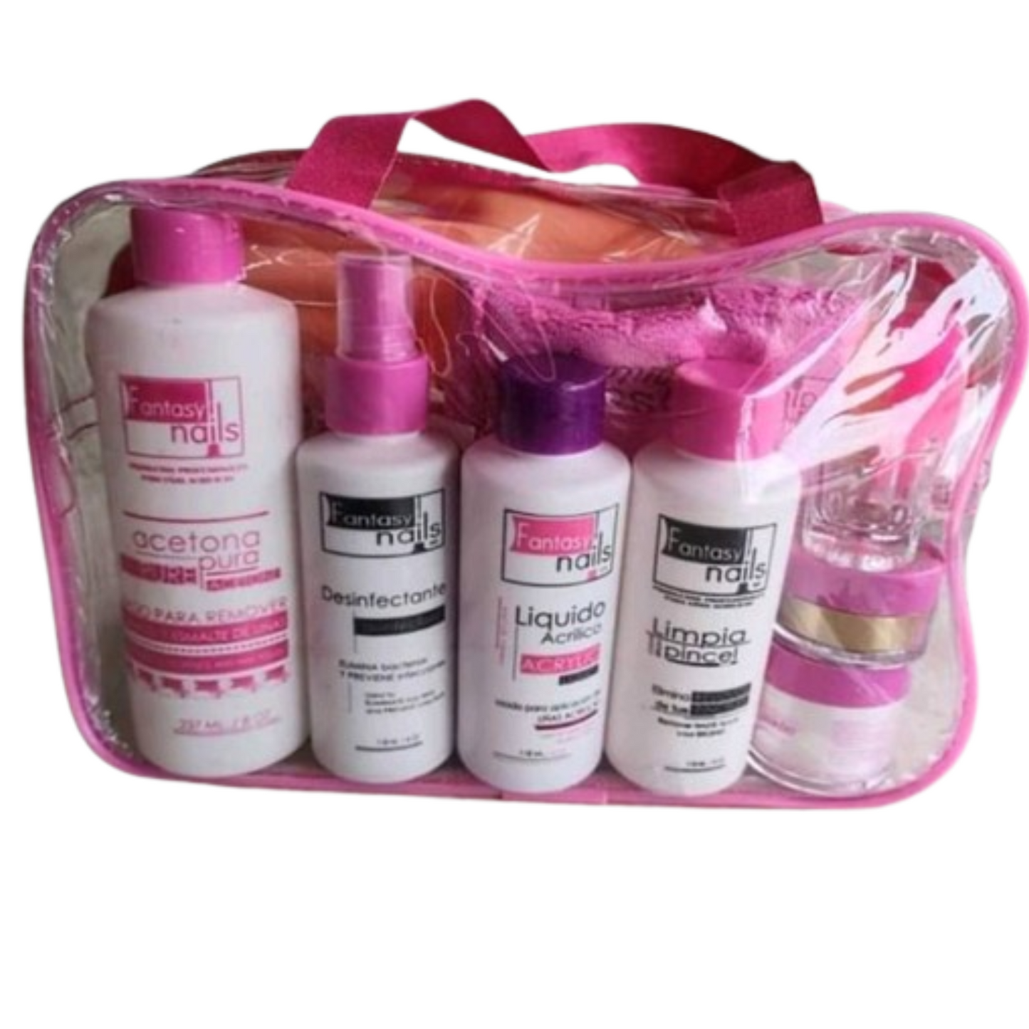 Kit Uñas Acrílicas Fantasy Nails + Manuales