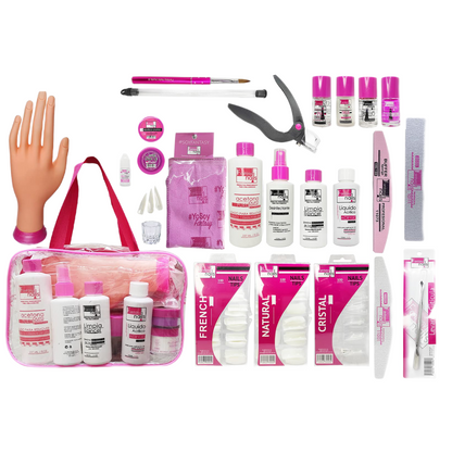 Kit Uñas Acrílicas Fantasy Nails + Manuales